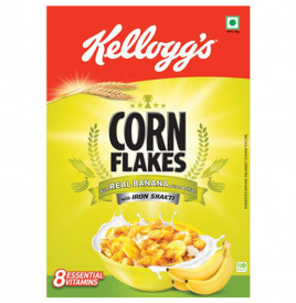 Kellogg's Corn Flakes Real Banana Puree & Chips  Box  300 grams